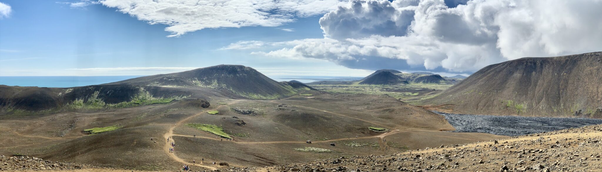 Landscape near Fagradalsfjall Volcano, Iceland